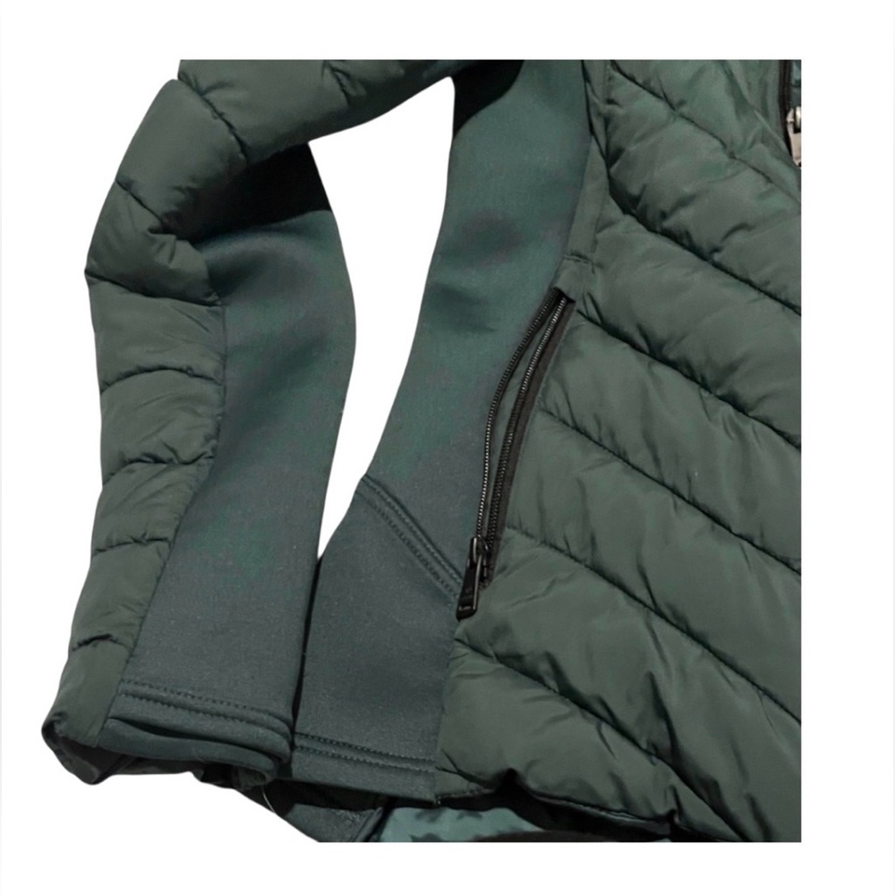 Bernardo Emerald Stretch Puffer Jacket Hooded Quilted Winter Coat Waterproof, S - Picture 9 of 11
